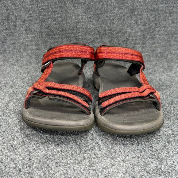 Teva Terra Fi Lite Hiking Sandals Women Size 9 Red Athleitc Summer Outdoor Shoes - Picture 2 of 14
